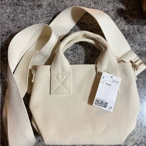 H&M Ivory Crossbody Bag